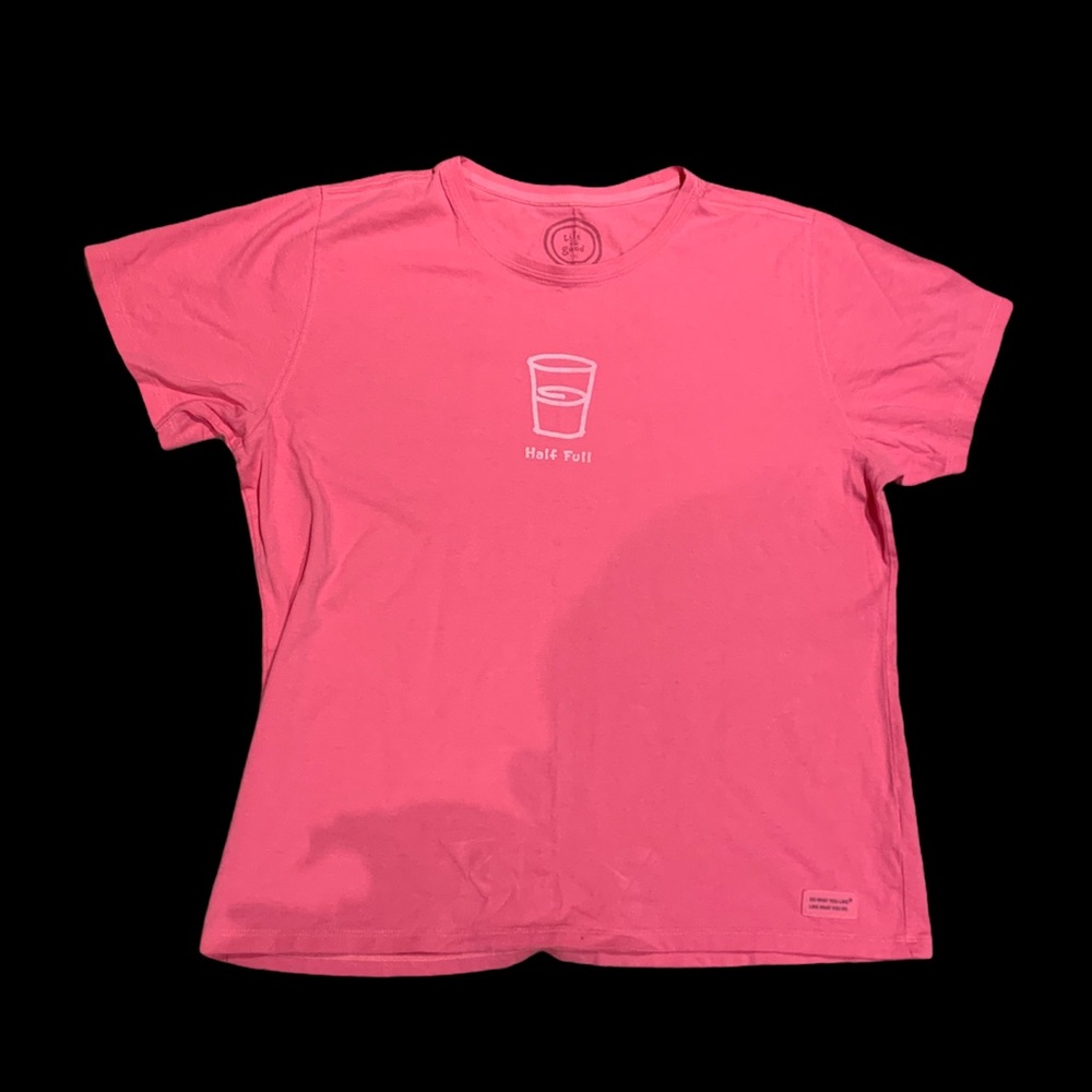 “Glass Half Full” Tee